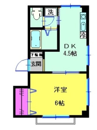 ピッコロカーサＳの物件間取画像